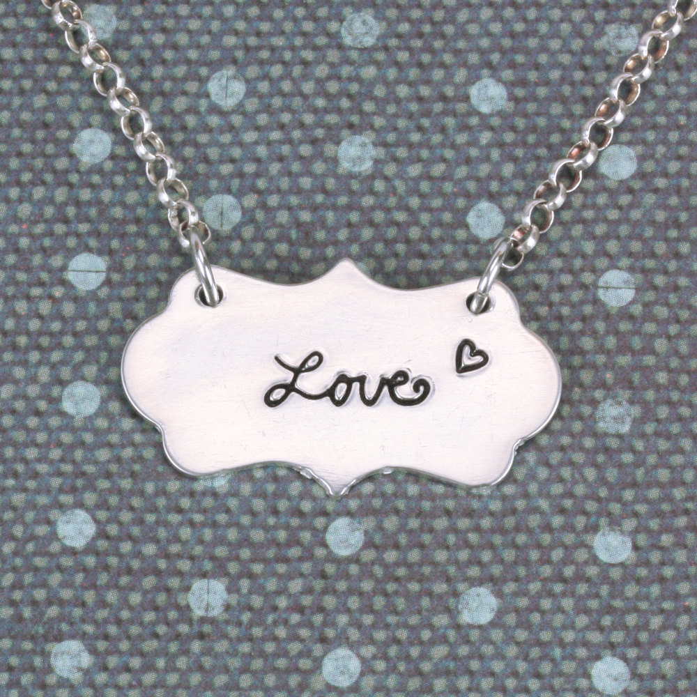 Metal Stamping Tools Advantage Series 'Love' Metal Design Stamp Guaranteed on Stainless Steel